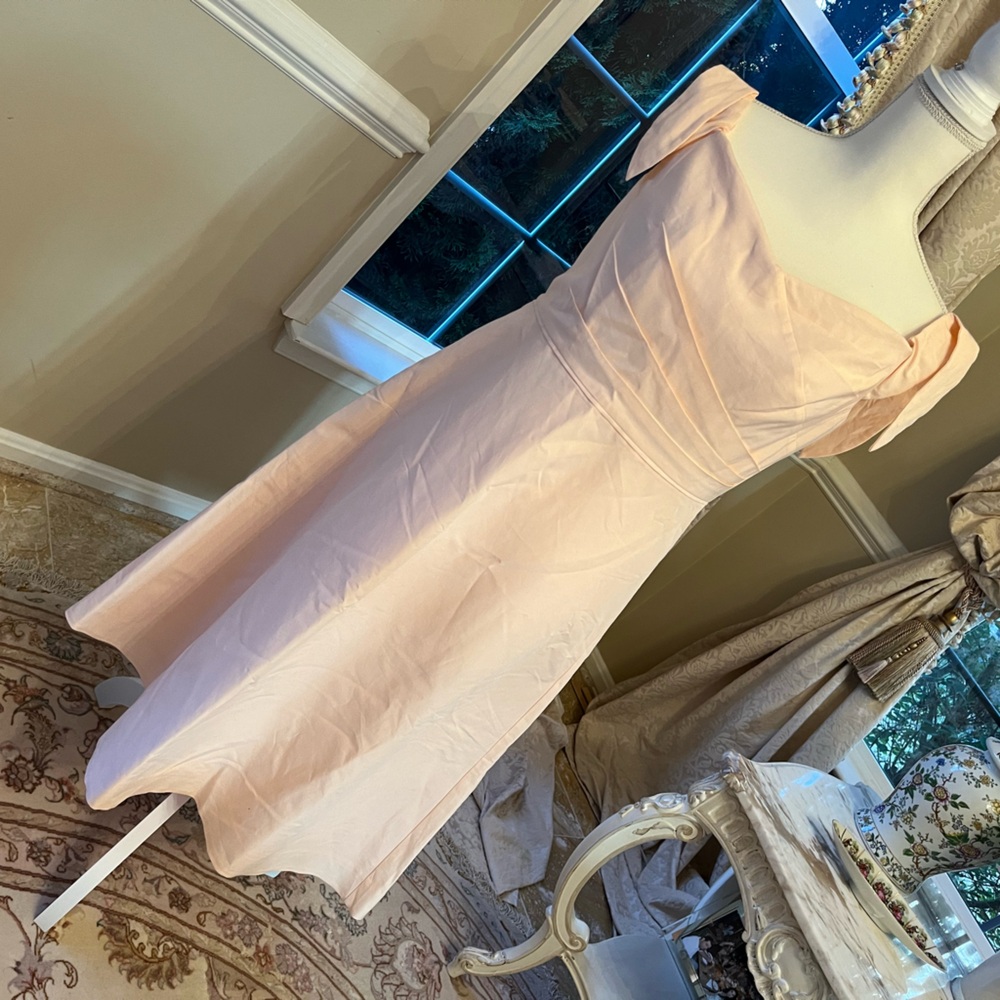 J.Crew peach midi dress New size 10